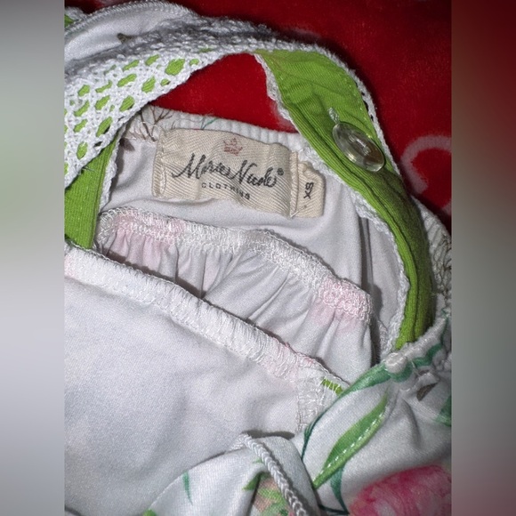 Marie Nicole Boutique Bunny Floral Ruffle Outfit| Size XS(3T)| Spring Easter Set - Picture 4 of 4